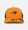 New Era X McLaren Racing Piastri 9SEVENTY Trucker Snapback Medium Orange