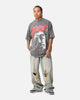 Loiter Search And Destroy Oversized T-Shirt Charcoal Grey