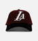 New Era Los Angeles Lakers 'Certified Lover 2.0' 9FORTY A-Frame Snapback Maroon