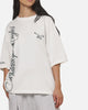 Mitchell & Ness Philadelphia Eagles Star Script Boxy T-Shirt Vintage White