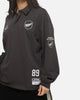 Mitchell & Ness All Blacks Rugby Long Sleeve Polo Shirt Washed Black