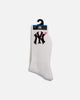 Pro Compression New York Yankees Heart Crew Sock White