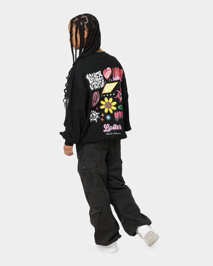 Loiter Day Dream Crewneck Black