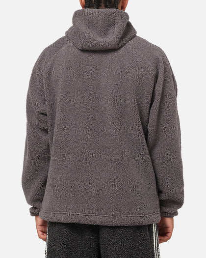 Adidas Fleece Teamgeist 1/4 Zip Hoodie Black
