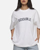 S Double Stencil Heavy Weight T-Shirt White