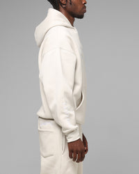 Loiter Hybrid Hoodie Stone