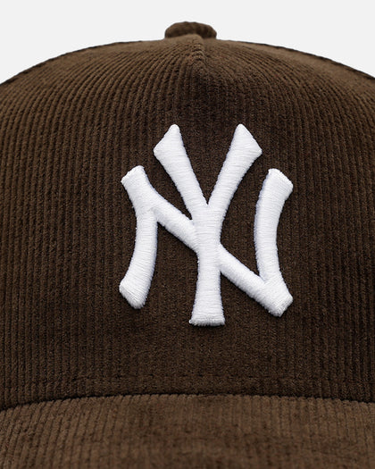 New Era New York Yankees 'Cord Tones' 9FORTY A-Frame Snapback Walnut