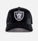 New Era Las Vegas Raiders 'Velvet Official Team Color' 9FORTY A-Frame Snapback Black