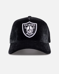 New Era Las Vegas Raiders 'Velvet Official Team Color' 9FORTY A-Frame Snapback Black