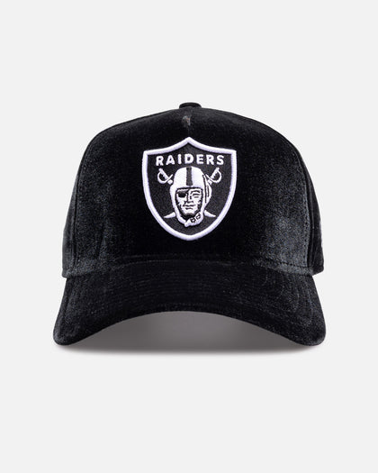 New Era Las Vegas Raiders 'Velvet Official Team Color' 9FORTY A-Frame Snapback Black