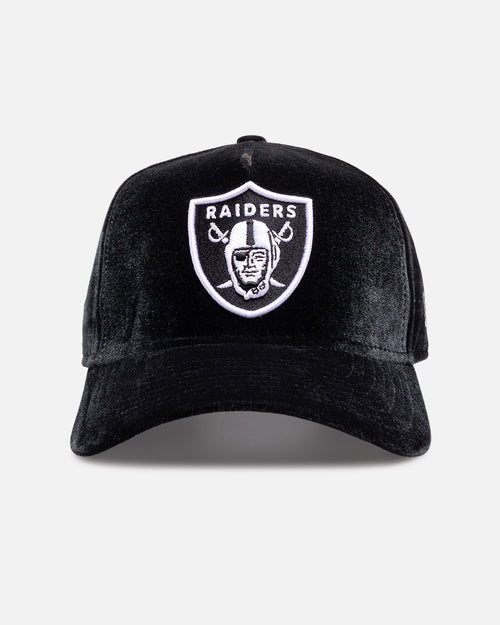 New Era Las Vegas Raiders 'Velvet Official Team Color' 9FORTY A-Frame Snapback Black