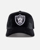 New Era Las Vegas Raiders 'Velvet Official Team Color' 9FORTY A-Frame Snapback Black