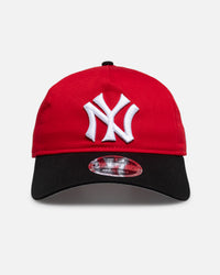 New Era New York Yankees 'Coop Two-Tone' 9FORTY A-Frame Unstructured Snapback Red/Navy