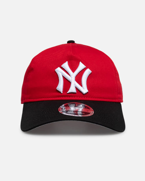 New Era New York Yankees 'Coop Two-Tone' 9FORTY A-Frame Unstructured Snapback Red/Navy