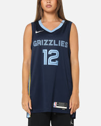 Nike Ja Morant Memphis Grizzlies '22 Icon Edition Dri-FIT NBA Swingman Jersey College Navy