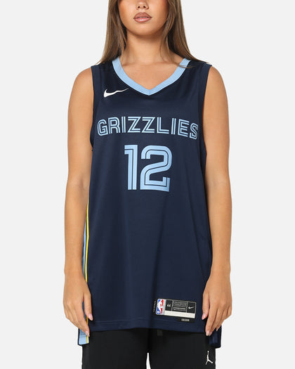 Nike Ja Morant Memphis Grizzlies '22 Icon Edition Dri-FIT NBA Swingman Jersey College Navy