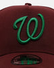 New Era Washington Nationals 'Frosted Burgundy' 9FORTY A-Frame Snapback Burgundy