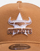 New Era North Queensland Cowboys 'NRL 2026' 9FORTY A-Frame Snapback Med Beige