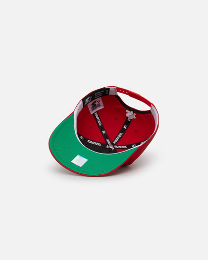 Starter Blank Classic Pinch Snapback Red
