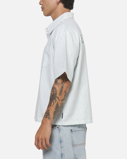 Carre District Woven Button Up Shirt Antique White