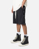 MNML Side Snap Nylon Shorts Black
