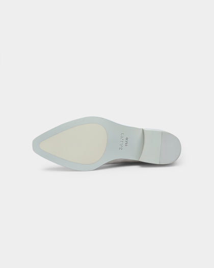 Saint Morta Nomad Pointy Toe Chelsea Boot Light Grey