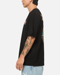 Von Dutch Flower Eye T-Shirt Black