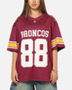 Bleacher Athletic Brisbane Broncos NRL Gridiron Mesh Jersey Official Team Color