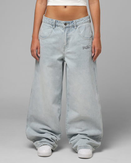 Loiter Star Born Jeans Bleached Blue