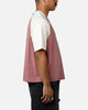 MNML Contrast Raglan T-Shirt Burgundy/Off White