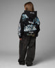 Loiter X WWE Stone Cold Beef Vintage Zip Hoodie Black