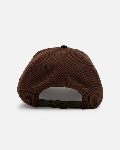 47 Brand Detroit Tigers 'Barren' Offside DT Corduroy Snapback Brown/Black
