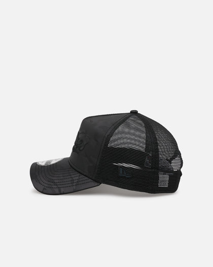 New Era San Diego Padres 'Camo' 9FORTY A-Frame Trucker Snapback Black