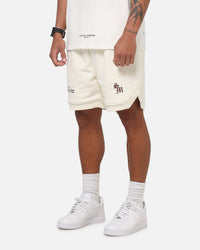 Saint Morta ATH-LTC Fleece Shorts Off White