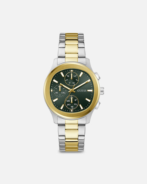 Guess Mainline Palmer Watch Silver/Gold