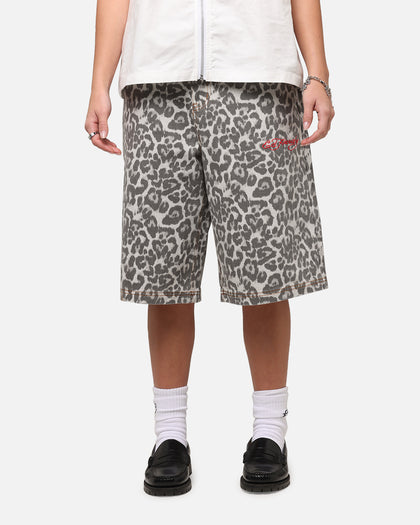 Ed Hardy Women's Leopard Jorts Leopard