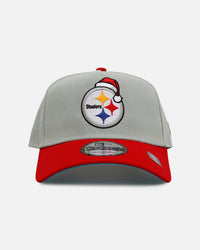 New Era Pittsburgh Steelers 'All I Want For Christmas' 9FORTY A-Frame Snapback Green/Red