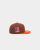 New Era New York Mets 'Harvest' 59FIFTY Fitted Dark Brown