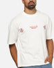 Carre Stacked Logo T-Shirt Off White