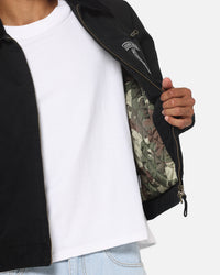 Mitchell & Ness Las Vegas Raiders Workwear Jacket Washed Black