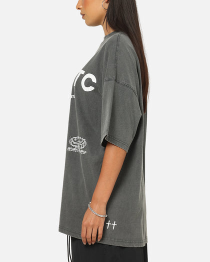 Saint Morta Athltc T-Shirt Washed Charcoal