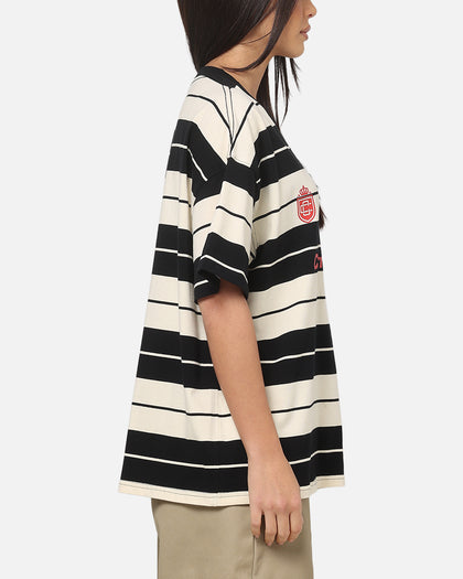 Carre Collective Stripe T-Shirt Black/Off White