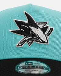 New Era San Jose Sharks 'Diamonds Are Forever' 9FORTY A-Frame Snapback Mint