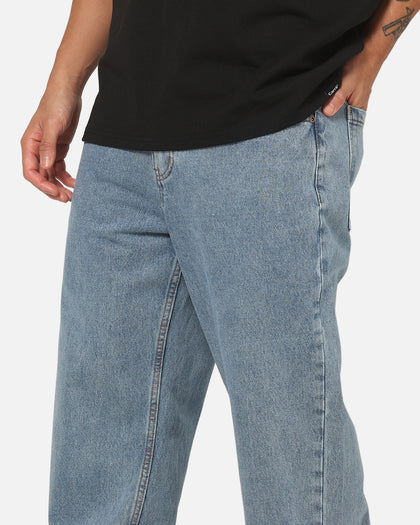 Carre Union Straight Fit Jeans Mid Blue