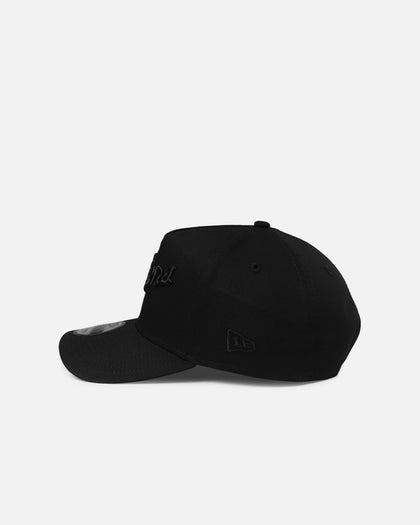New Era Detroit Pistons 'NBA Black On Black' 9FORTY A-Frame Snapback Black