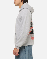 West Coast Choppers Choppers Cross Hoodie Grey Marle