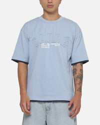 Carre Phys Ed 2 Tone T-Shirt Light Blue
