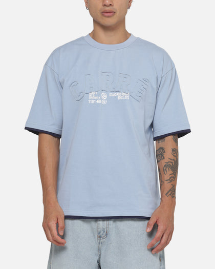 Carre Phys Ed 2 Tone T-Shirt Light Blue
