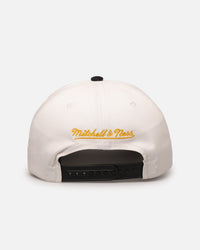 Mitchell & Ness Los Angeles Lakers 'Draft Day' Pro Pinch Snapback White/Black