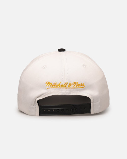 Mitchell & Ness Los Angeles Lakers 'Draft Day' Pro Pinch Snapback White/Black